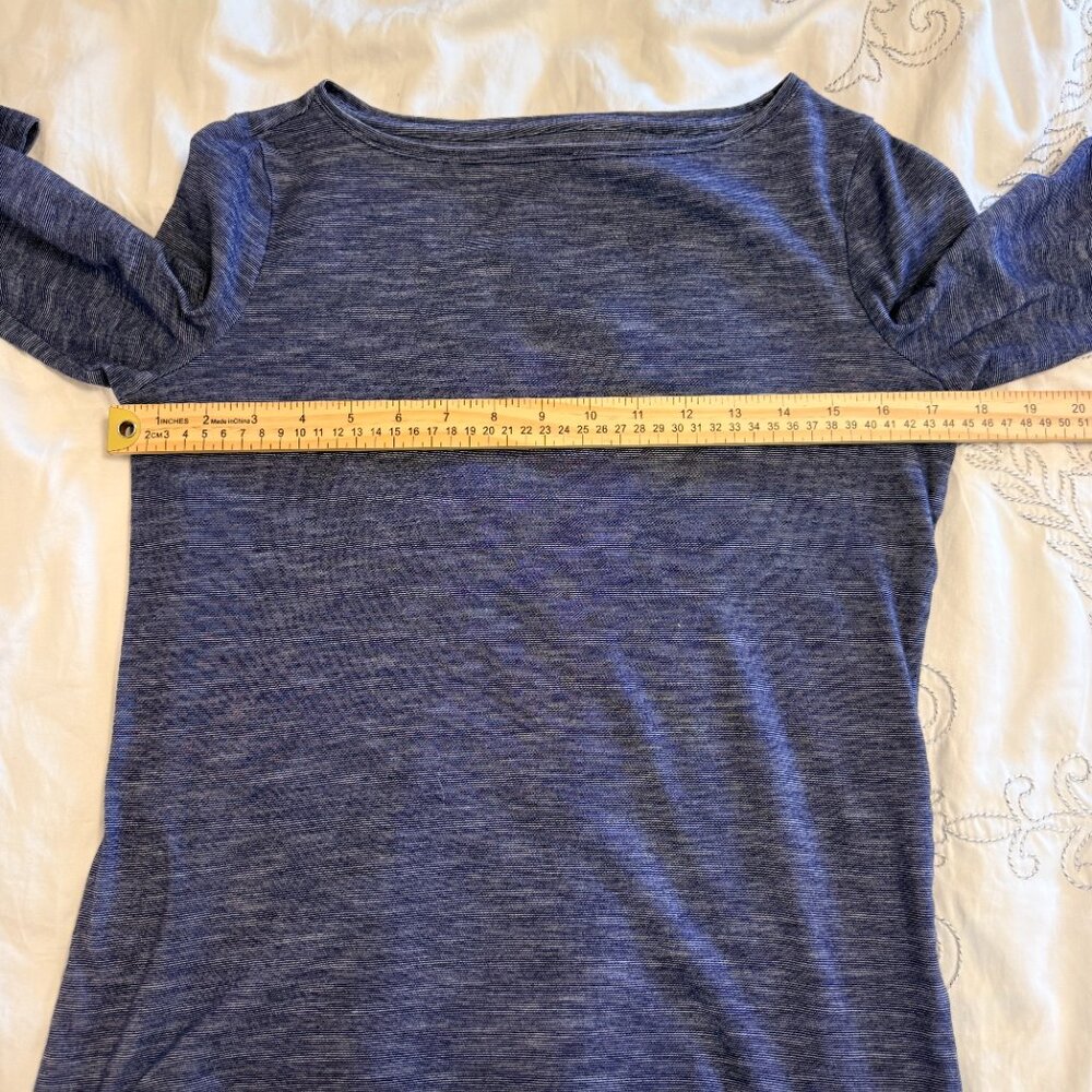 Talbots Button Up Size S Petite Blue White Tropical Long Sleeve Cotton 2 Shirts - Picture 11 of 14